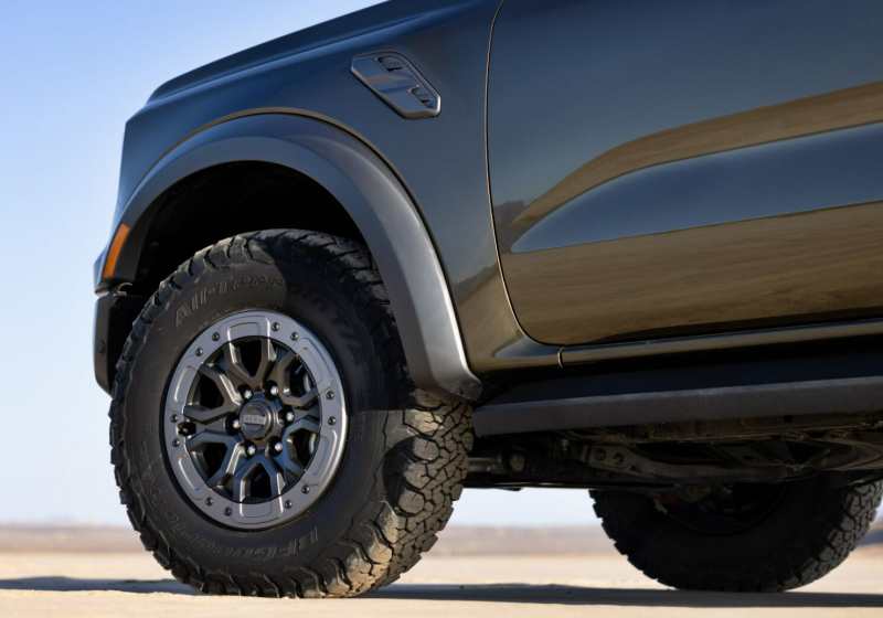 Ford Ranger Raptor Wheels - Ford Racing - Beadlock Capable Wheel Kit - Matte Gray - `24-`25